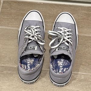 Grey Converse All Star Sneakers